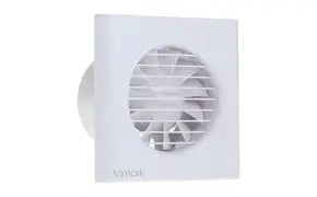 DETA 4601 WHITE WALL / CEILING  EXTRACTOR FAN WITH TIMER IP44