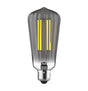 Lamp 6.5W 2100K Extra Warm White, 350lm, Smoke Ripple Glass, 3yrs Warranty (5LT726B)