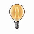 Classic Vintage LED Ball E14 Dimmable Lamp 4W 2200K, 470lm, Gold Glass (5LT729A)