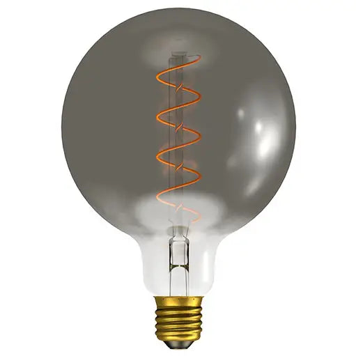 60031 - BELL Lighting LED Soft Coil 4W Vintage Vertical Amber 125mm Gunmetal Globe Dimmable ES 4000K Lamp