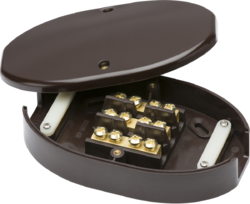 60A Junction Box 3-Terminal - Brown - SN8470B