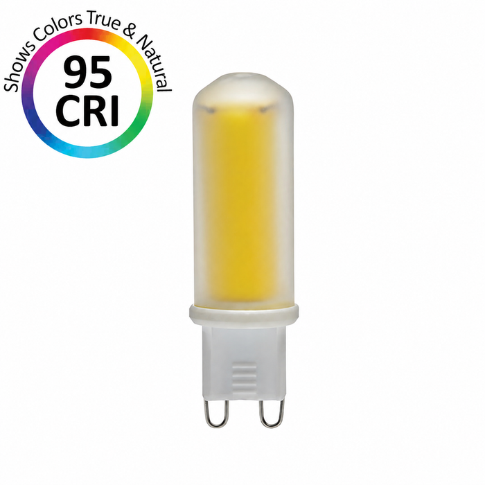 BELL LIGHTING - LED 2.2W Frosted Glass Dimmable G9 - 2200K - CRI95 (61042)
