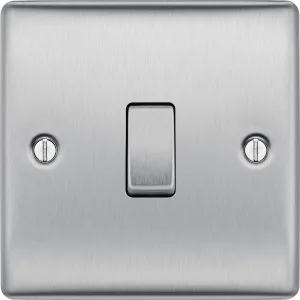 BG Nexus Metal , 20A 16AX Single Switch, 2 Way in VARIOUS COLOURS