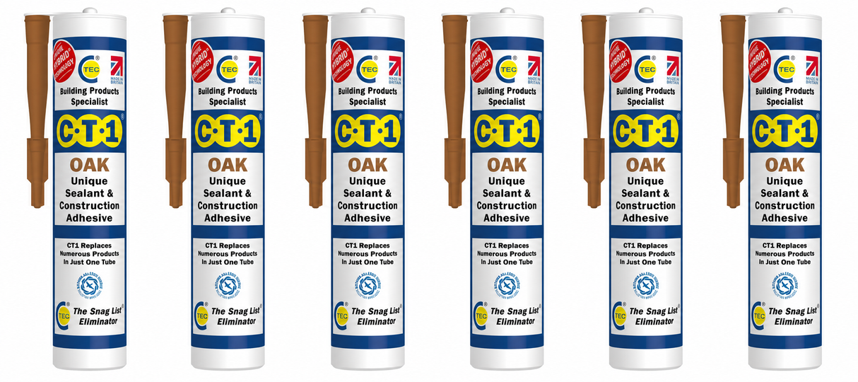 6 X CT1 SEALANT & ADHESIVE 290ML (CT1)