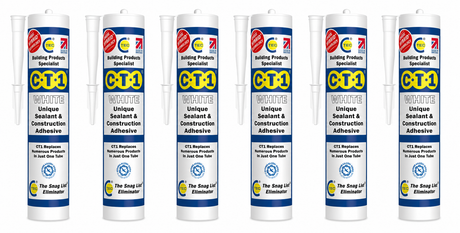 6 X CT1 SEALANT & ADHESIVE 290ML (CT1)