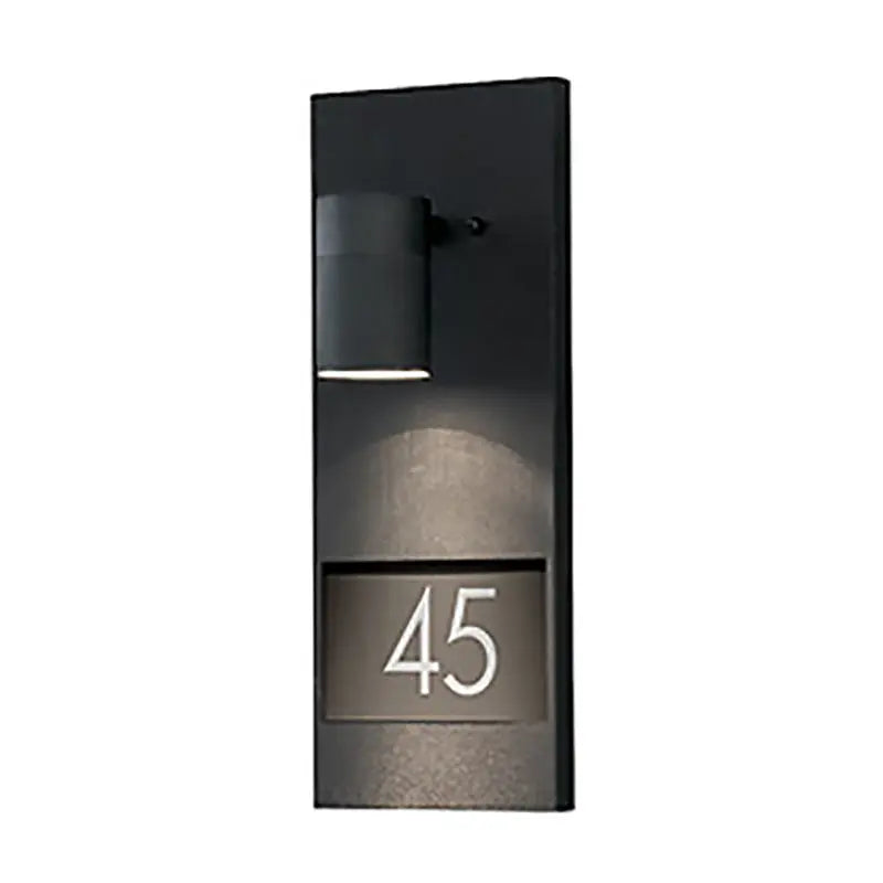 Konstsmide 7655-750 - Modena House No. Wall Light Black