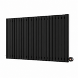 Ecostrad Adesso TriQ 1200W WiFi Horizontal Designer Electric Radiator – Black – AD-3Q-HB12