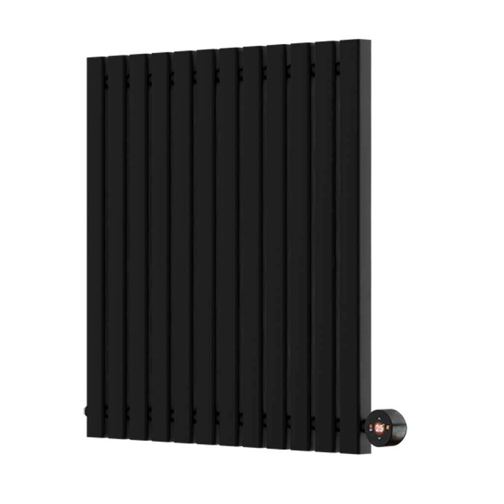 Ecostrad Adesso TriQ 600W WiFi Horizontal Designer Electric Radiator – Black – AD-3Q-HB6