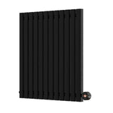 Ecostrad Adesso TriQ 600W WiFi Horizontal Designer Electric Radiator – Black – AD-3Q-HB6