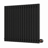 Ecostrad Adesso TriQ 800W WiFi Horizontal Designer Electric Radiator – Black – AD-3Q-HB8