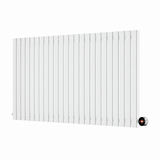 Ecostrad Adesso TriQ 1200W WiFi Horizontal Designer Electric Radiator – White – AD-3Q-HW12