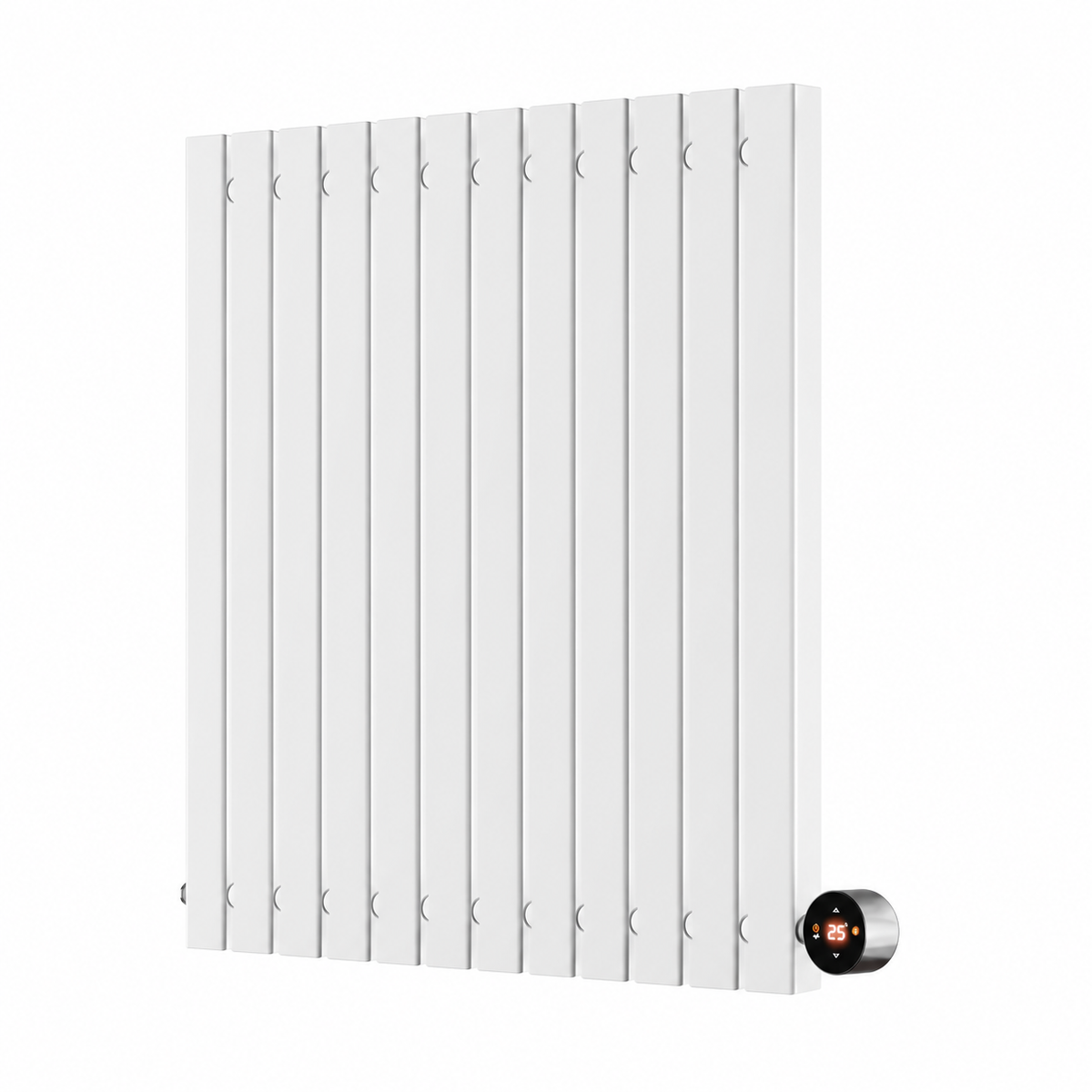 Ecostrad Adesso TriQ 600W WiFi Horizontal Designer Electric Radiator – White – AD-3Q-HW6
