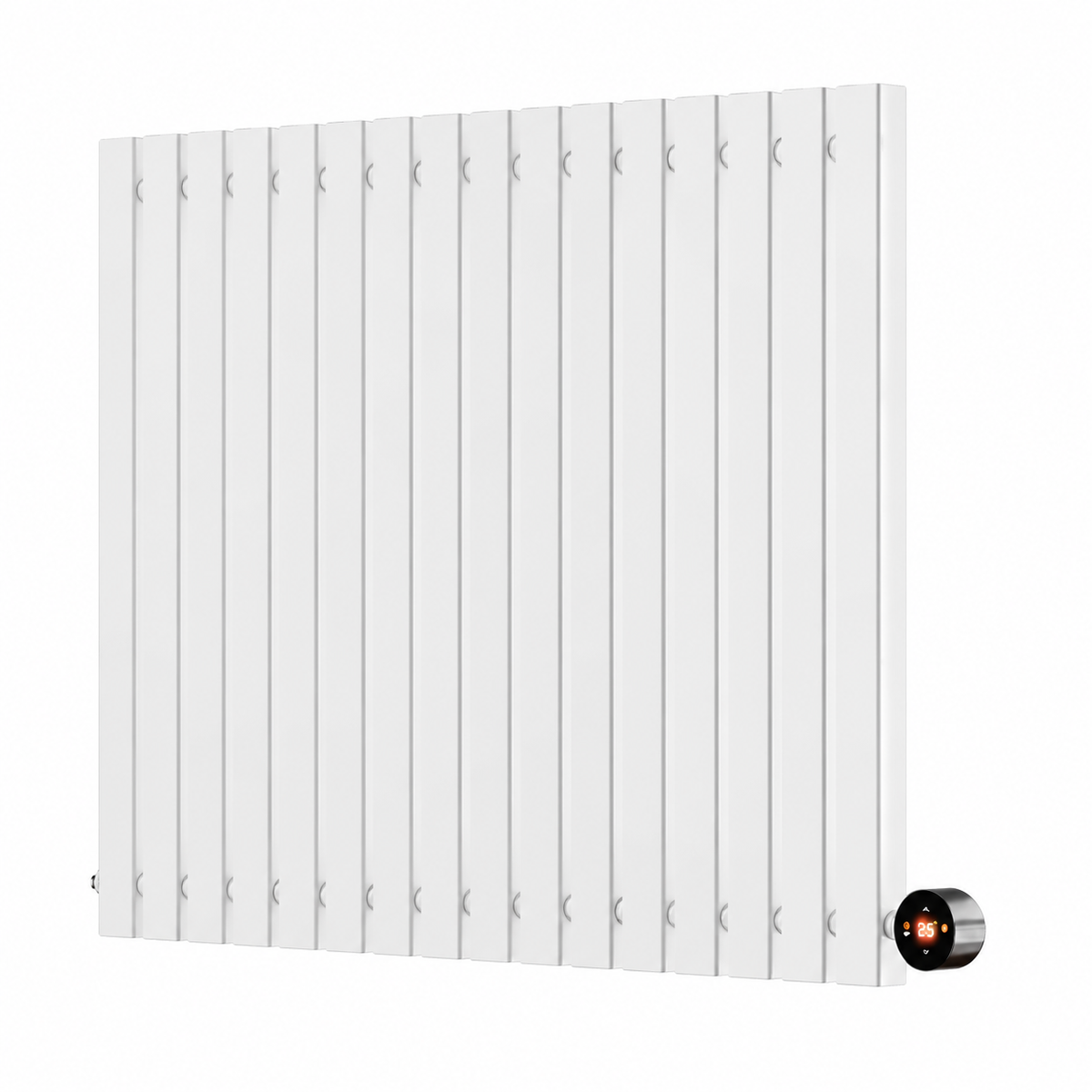 Ecostrad Adesso TriQ 800W WiFi Horizontal Designer Electric Radiator – White – AD-3Q-HW8