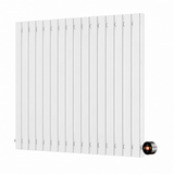 Ecostrad Adesso TriQ 800W WiFi Horizontal Designer Electric Radiator – White – AD-3Q-HW8