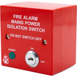 ADI PRO Single Gang Isolation Switch Fire Red - ADI-ISO-R-S-1