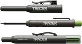 Tracer Deep Hole Construction Pencil Marker & Six Replacement Leads with Site Holsters - AMK1