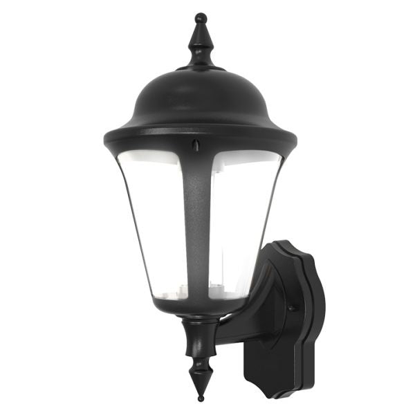 Ansell ALWLLED/BL Latina Black Polycarbonate LED Wall Lantern