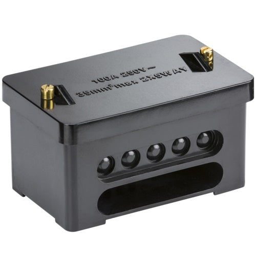 100A 2-POLE LINK BOX BLACK - CBDP