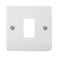 1 Gang GridPro White Frontplate - CMA20401