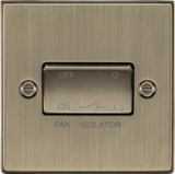 Knightsbridge 10A Fan Isolator Switch in VARIOUS COLOURS