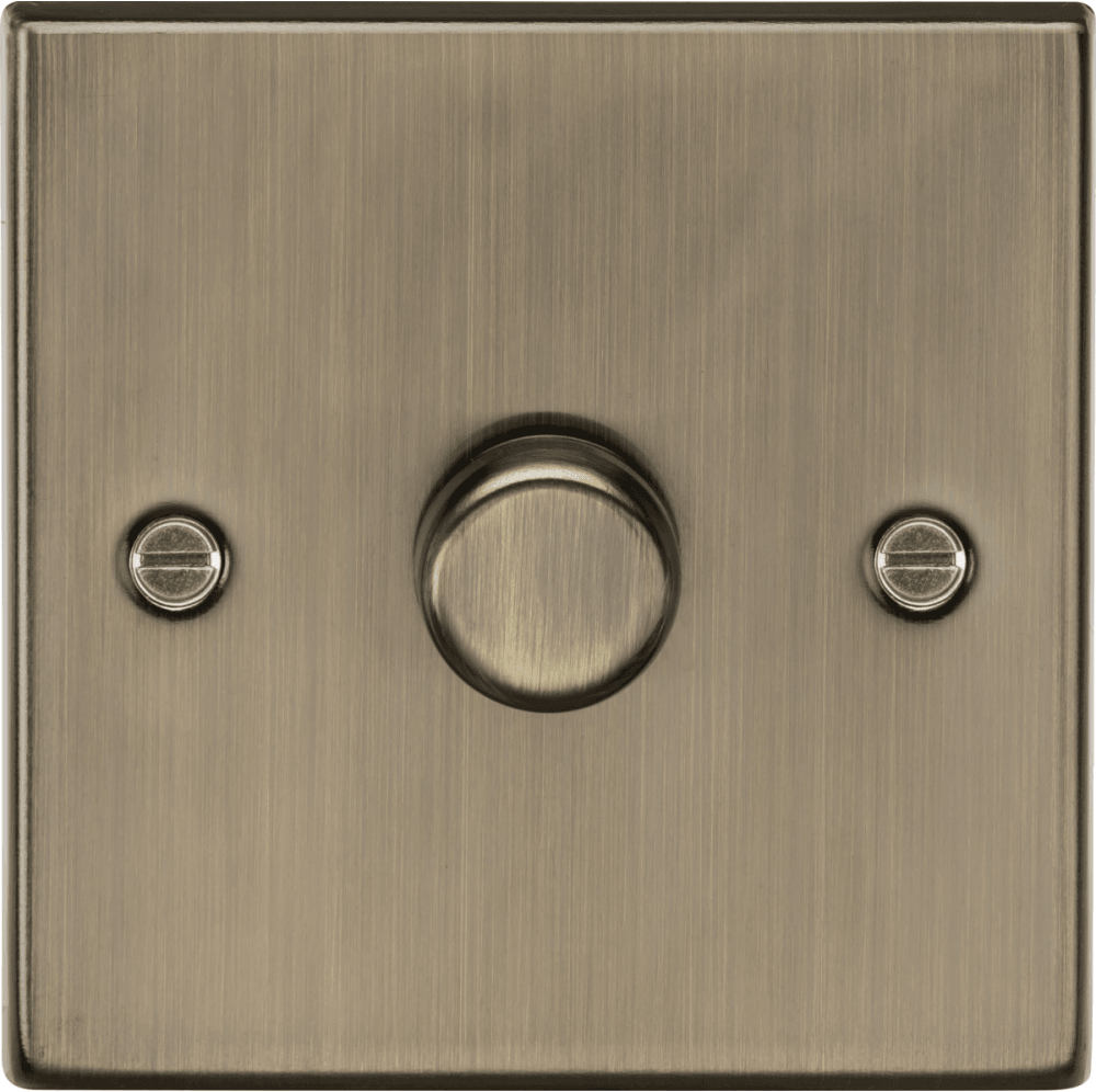 1G 2-way 10-200W (5-150W LED) Intelligent dimmer - Antique Brass CS2191AB