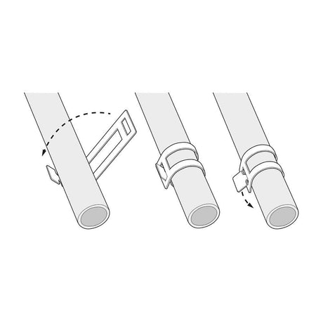D-Line Fire Rated 20mm Conduit Cable Clip Pack of 20 | SAFE-DCOND20/20