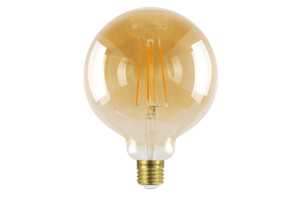 Integral LED Dimmable Sunset Globe 125 E27 5W 1800K Ultra Warm | ILGLOBE27D011