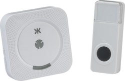Knightsbridge Wireless Door Chime Kit, Battery Powered, DC010
