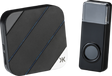 Knightsbridge DC012 Black Wireless Plug-In Door Chime