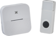 Knightsbridge DC013 White Wireless Plug-In Door Chime DOORBELL