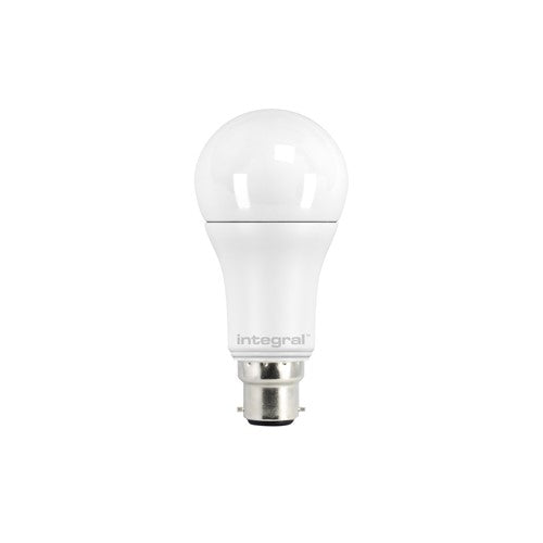 Integral  GLS  B22 1055LM 10.5W 2700K DIMMABLE  240 Beam Frosted - ILGLSB22DC024