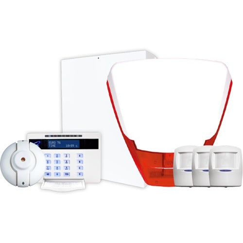 Pyronix EURO 76 S Hybrid Intruder Alarm Kit with 3 PIRs & Deltabell-E – EURO76/S-KIT