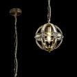 Ellison Extra Small Round Pendant, 1 x E27, Antique Brass