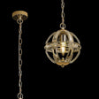 Ellison Extra Small Round Pendant, 1 x E27, French Gold