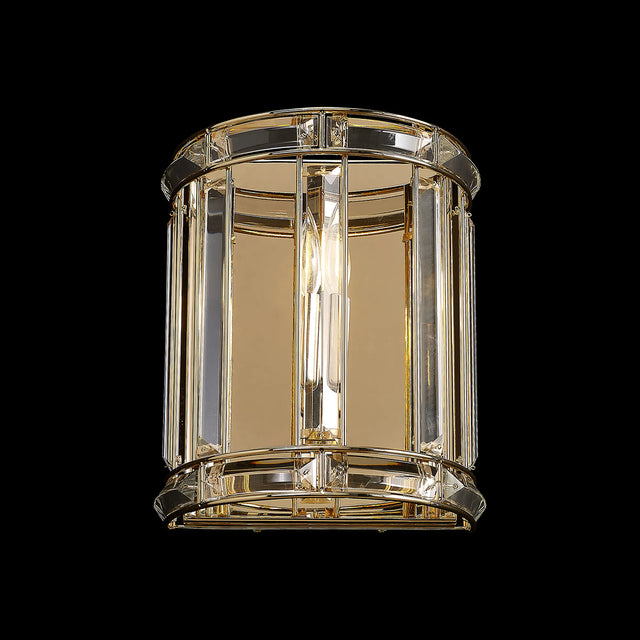 Ellison Wall Light, 1 x E14, French Gold