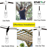 Ener-J LED Filament Bulb Festoon Light Kit 30m - T471