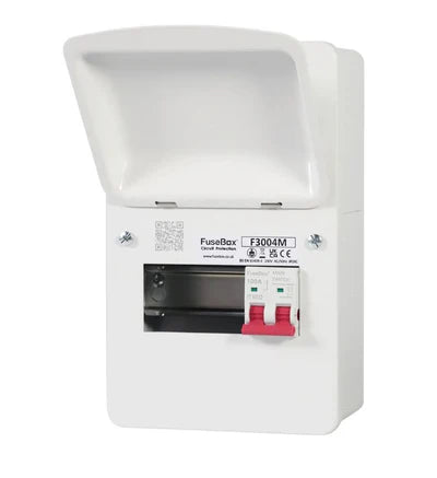 Fusebox F3004M 4-way (100A Main Switch)