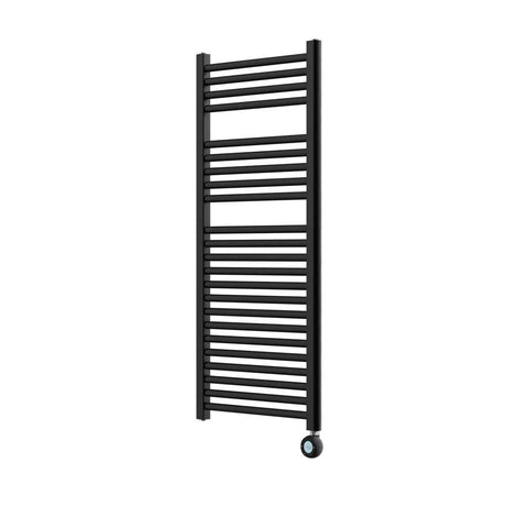 Ecostrad Fina-E Velto 300W Thermostatic Electric Towel Rail – Black – FE-V-11-3B