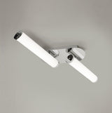 Wallace Ceiling Lamp, 2 x 9W LED, 4000K, 1153lm, IP44, Polished Chrome, 3yrs Warranty