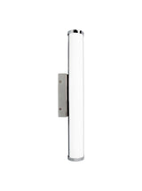 Wallace Wall Lamp Large, 1 x 12W LED, 4000K, 848lm, IP44, Polished Chrome, 3yrs Warranty