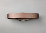 Bracewell Wall Lamp, 1 x 6W LED, 3000K, 480lm, Satin Brown/Polished Chrome, 3yrs Warranty