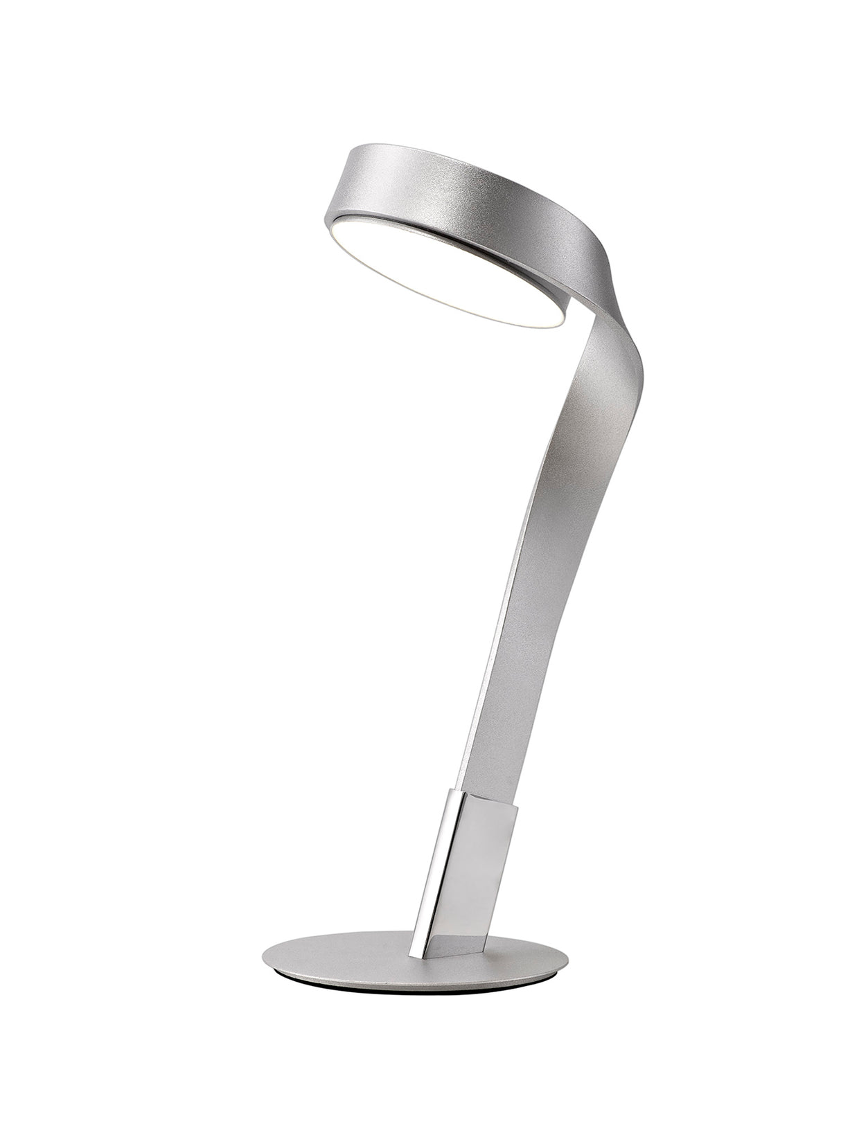 Daniel Table Lamp, 1 x 10W LED, 3000K, 800lm, Silver/Polished Chrome, 3yrs Warranty