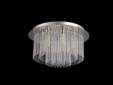 Baker Ceiling Light, 6 x G9, IP44, Polished Chrome/Clear Glass
