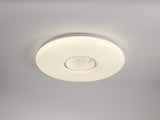 Newall Ceiling, 1 x 24W LED, CCT Switchable 3000/4000/6000K, 2032lm, Opal White, 3yrs Warranty