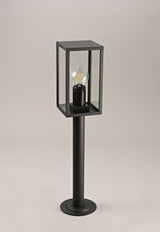 Pickering Short Post, 1 x E27, IP54, Graphite Black, 2yrs Warranty