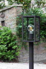 Pickering Short Post, 1 x E27, IP54, Graphite Black, 2yrs Warranty