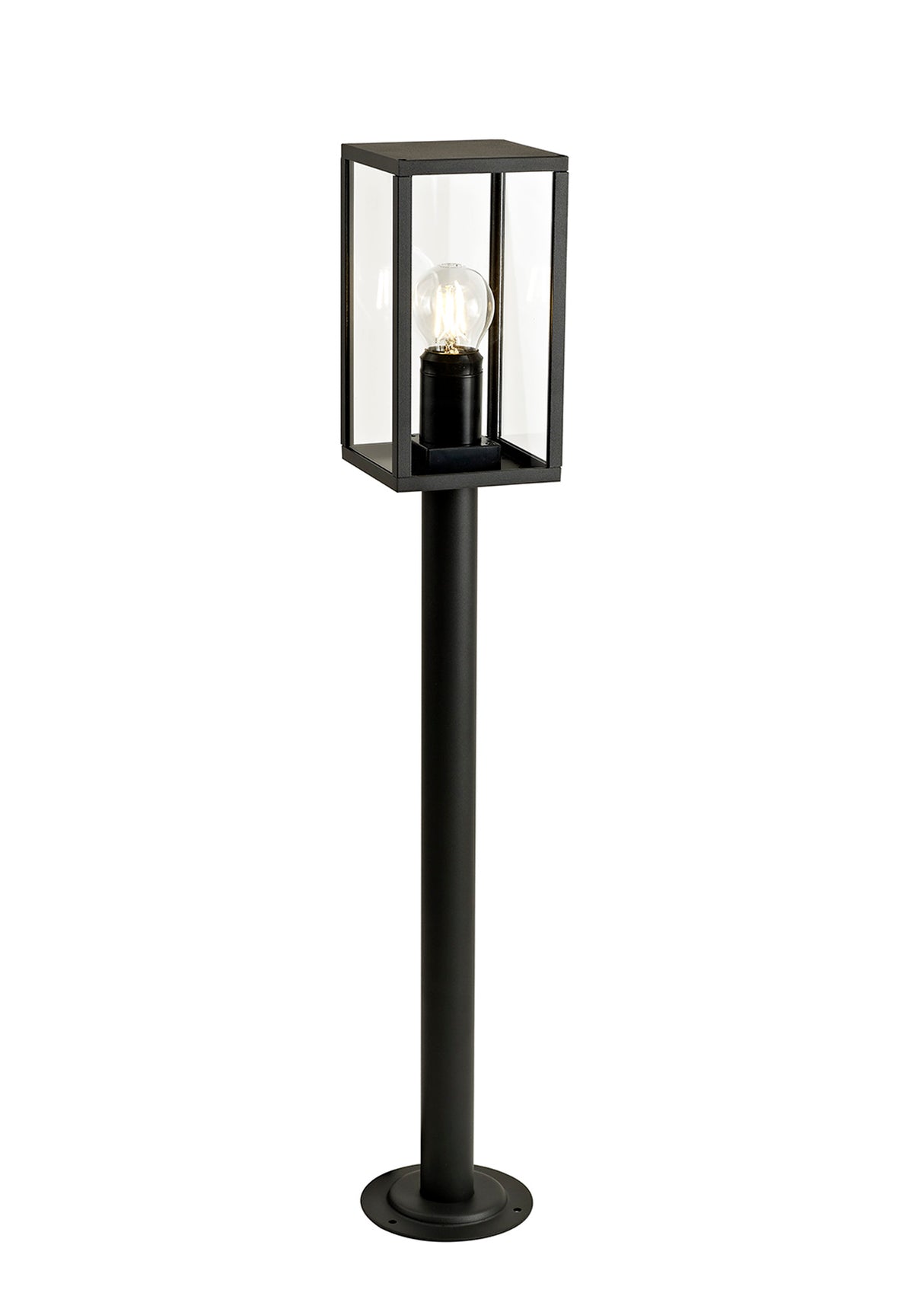 Pickering Tall Post, 1 x E27, IP54, Graphite Black, 2yrs Warranty