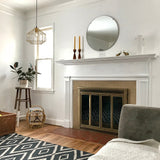 Whitfield Medium Pendant, 1 x E27, Antique Copper/Black