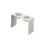 Holloway Non-Electric Cover Suitable For 2 Light HH7143, Matt White