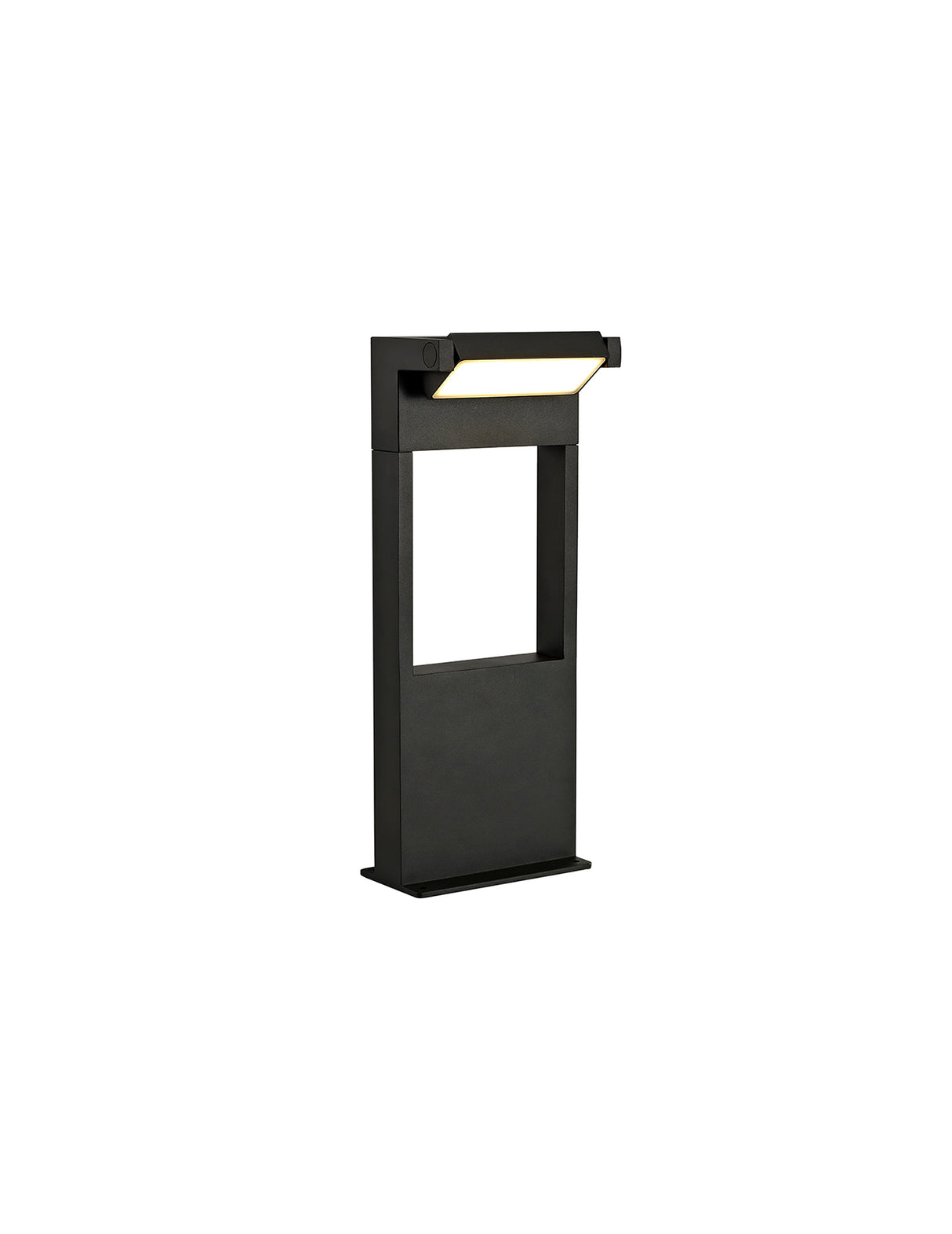 Moncur Short Post, 1 x 10W LED, 3000K, 720lm, IP54, Graphite Black, 3yrs Warranty